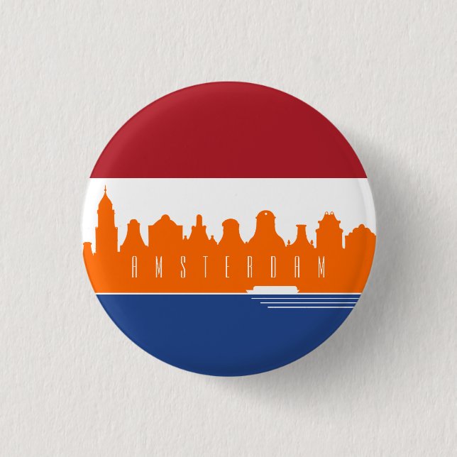 Amsterdam Button (Vorderseite)