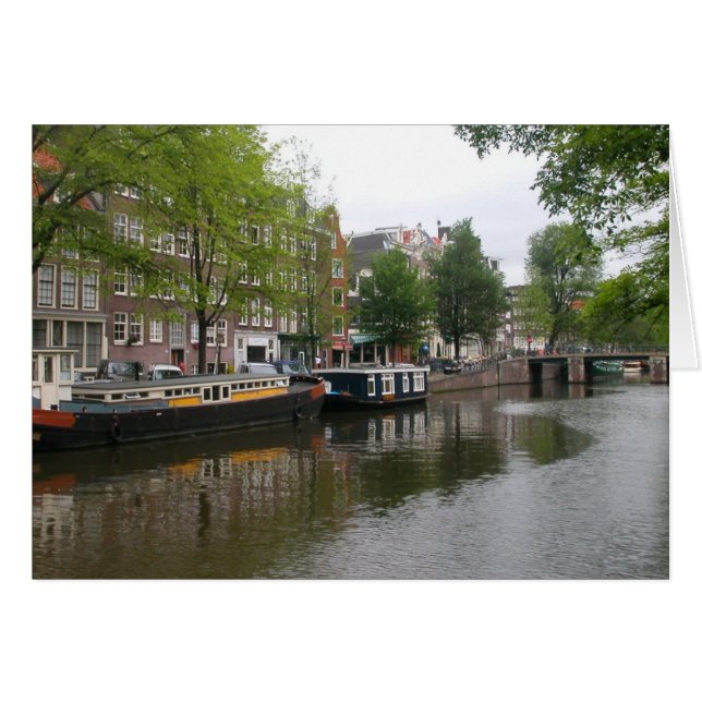 Amsterdam Canal Card (Vorderseite (Horizontal))