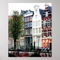 Amsterdam Canal Houses Foto
