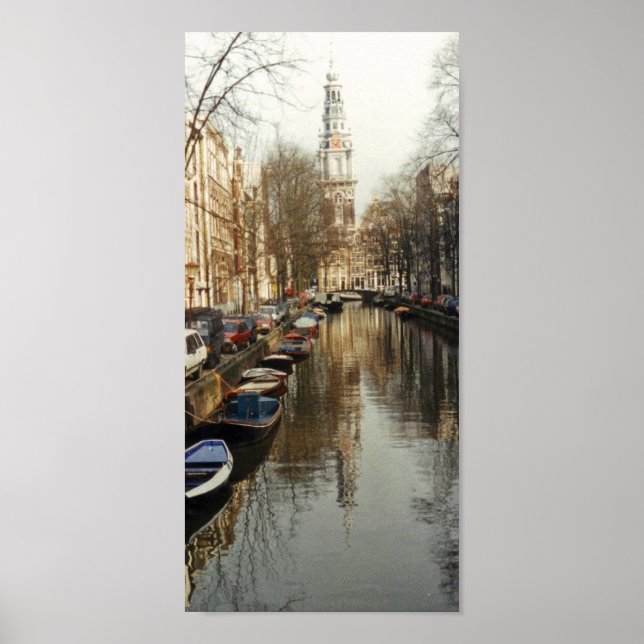 Amsterdam Canal Poster (Vorne)