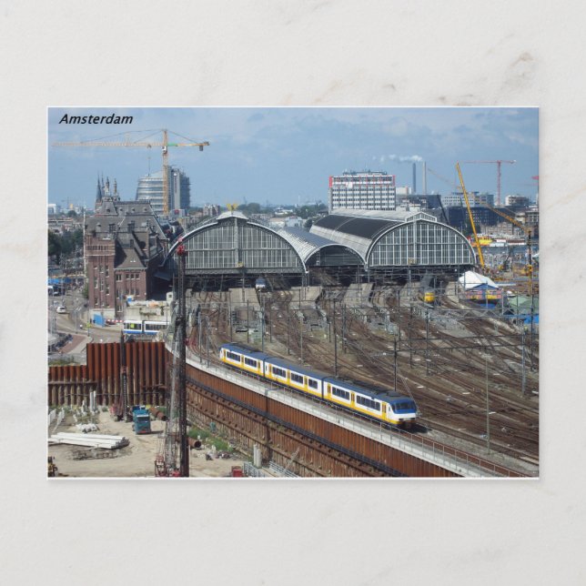Amsterdam_centraal_side [kan.k] postkarte (Vorderseite)