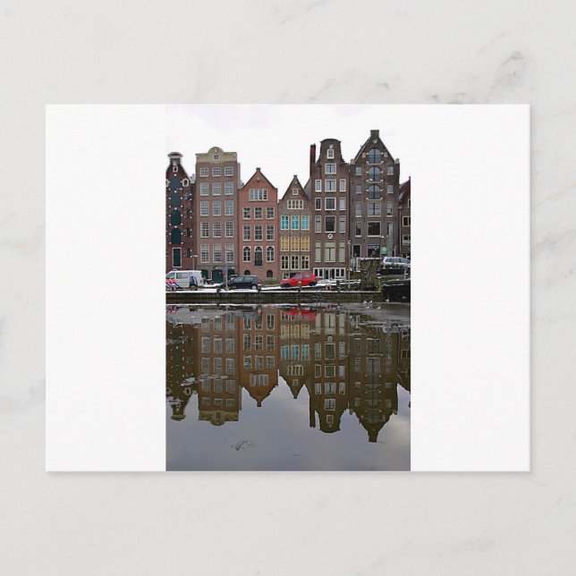 Amsterdam City Postkarte (Vorderseite)