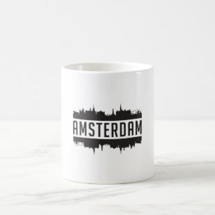 Amsterdam City Skyline Cityscape Kaffeetasse