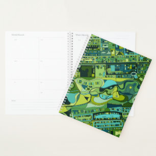 Amsterdam City Structure Map Planer