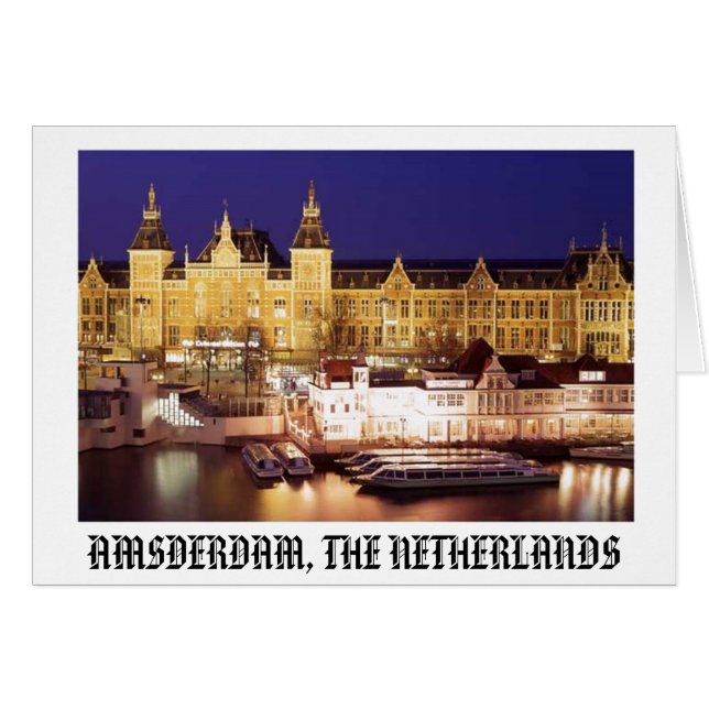 AMSTERDAM, DIE NIEDERLANDE (Vorderseite (Horizontal))