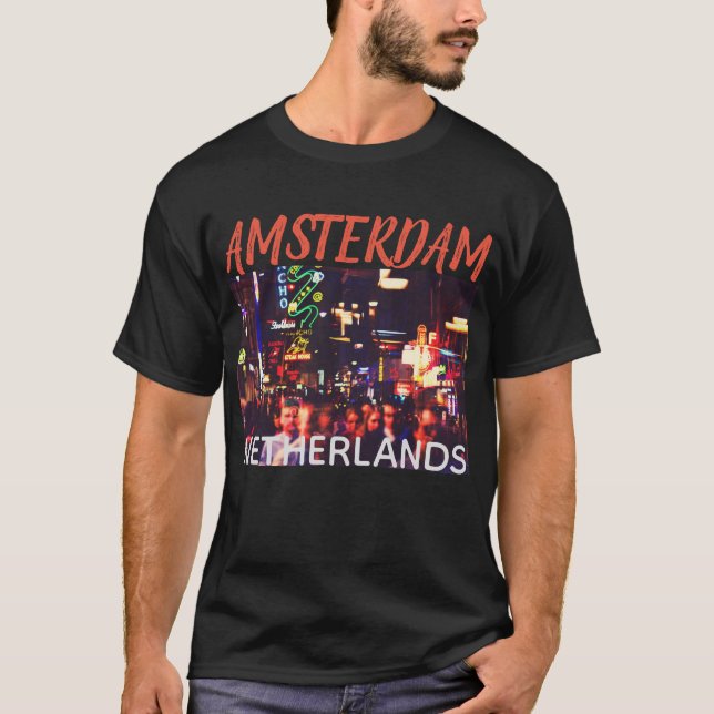 Amsterdam die Niederlande #3 T-Shirt (Vorderseite)