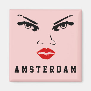 Amsterdam, die niederländische Frau Magnet