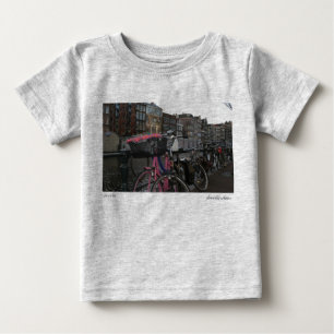 Amsterdam-Fahrrad Baby T-shirt