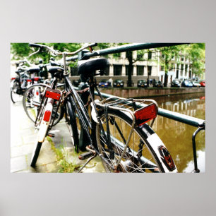 Amsterdam-Fahrrad Poster