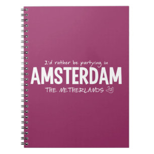 AMSTERDAM-Farbnotiz Notizblock