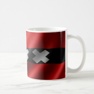 Amsterdam-Flagge Tasse