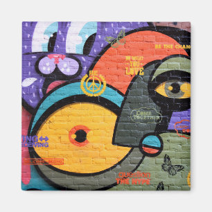 Amsterdam Graffiti Magnet