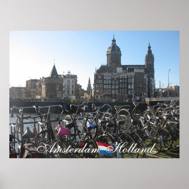 Amsterdam Holland Poster (Vorne)