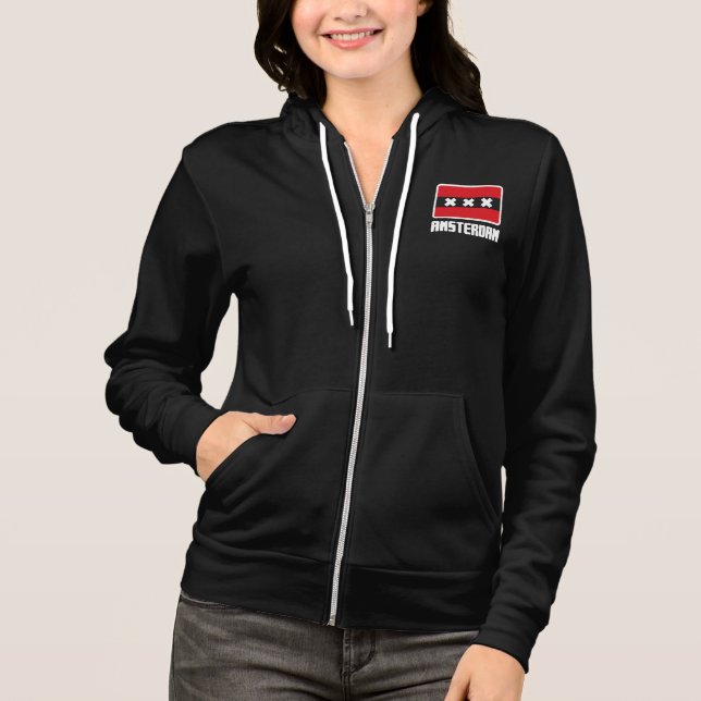 Amsterdam Hoodie (Vorderseite)