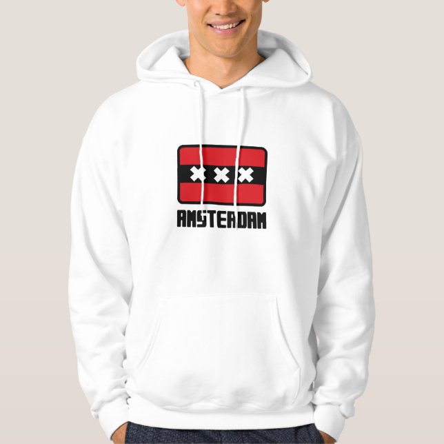Amsterdam Hoodie (Vorderseite)