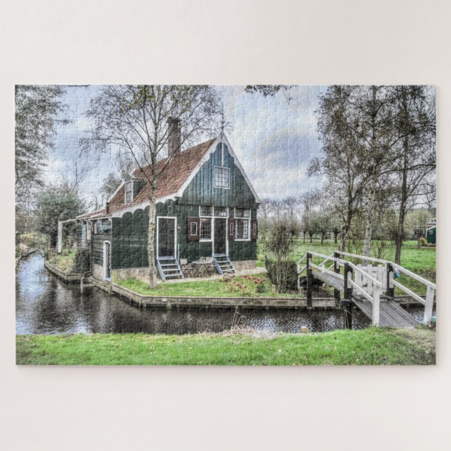 Amsterdam House Puzzle (Horizontal)