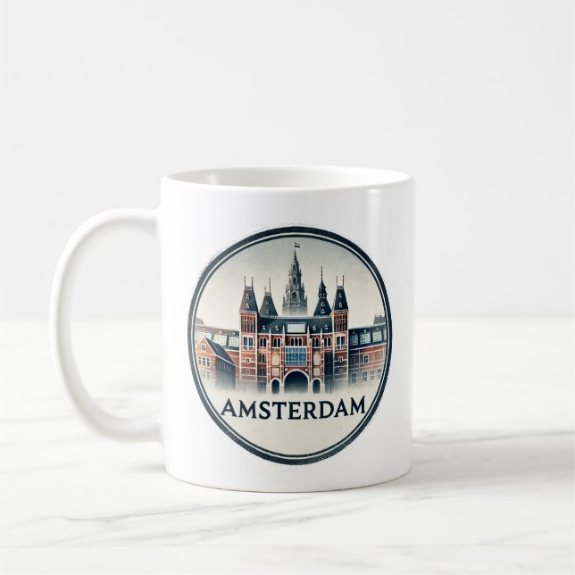Amsterdam Kaffeetasse (Links)
