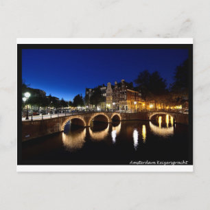 Amsterdam Keizersgracht, Postcard Postkarte