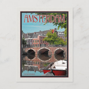 Amsterdam - Keizersgracht Postkarte
