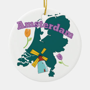 Amsterdam Keramikornament