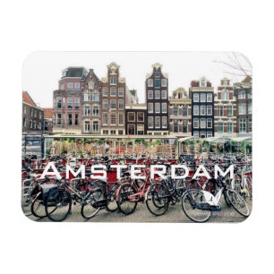 Amsterdam Kühlschrankmagnet von Velvet Escape Magnet