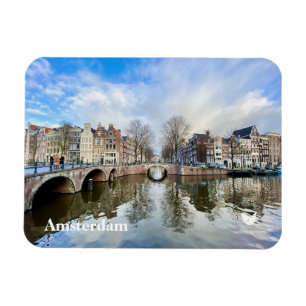 Amsterdam Kühlschrankmagnet von Velvet Escape Magnet