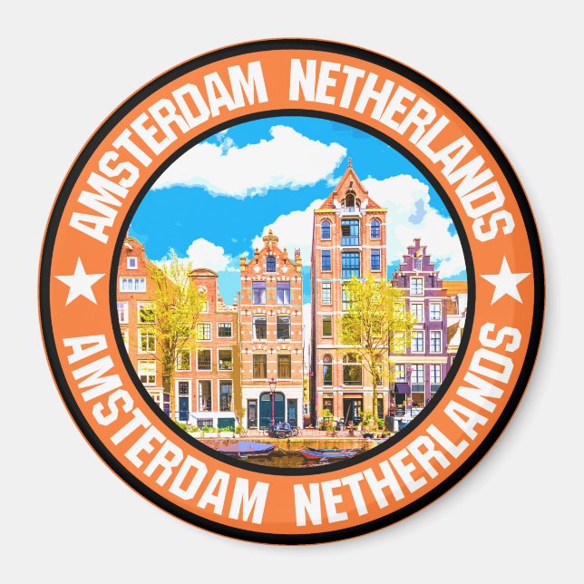 Amsterdam Magnet (Vorne)