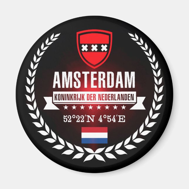 Amsterdam Magnet (Vorne)