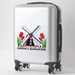 Amsterdam Niederlande Aufkleber