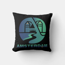 Amsterdam Niederlande Europa Kissen