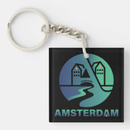 Amsterdam Niederlande Europa Schlüsselanhänger