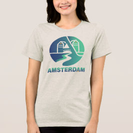 Amsterdam Niederlande Europa Tri-Blend Shirt