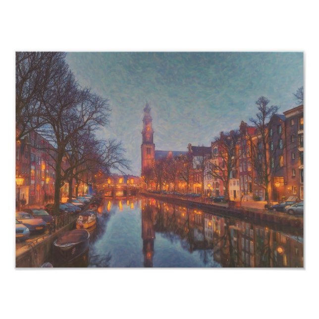 Amsterdam Niederlande Fotodruck (Vorne)