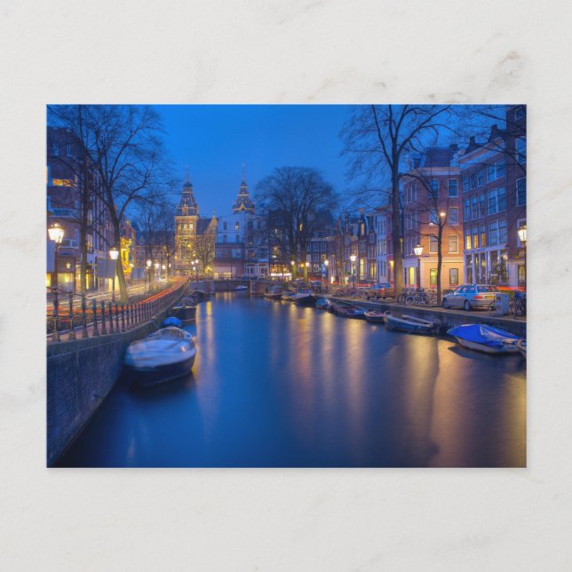 Amsterdam, Niederlande Fotografie Postcard Postkarte (Vorderseite)