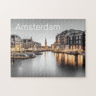 Amsterdam Niederlande Holland Dutch Souvenir Puzzle