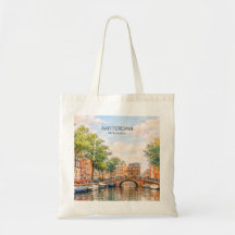 Amsterdam Niederlande Kanal Bunte Stadt | Reise