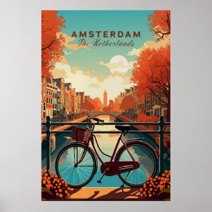 Amsterdam, Niederlande Poster