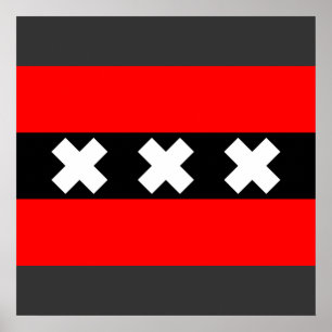 Amsterdam, Niederlande Poster