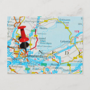 Amsterdam, Niederlande Postkarte