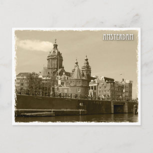 Amsterdam, Niederlande Postkarte