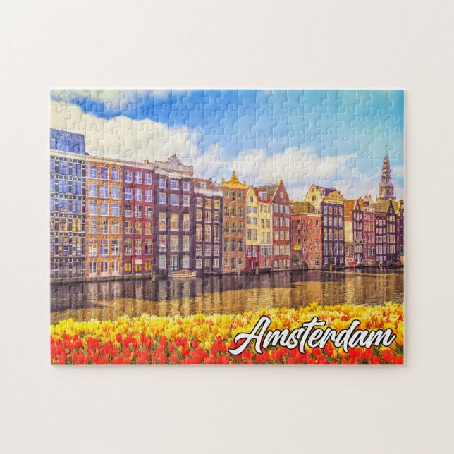 Amsterdam, Niederlande Puzzle (Horizontal)
