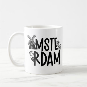 Amsterdam Niederlande Reise Kaffeetasse