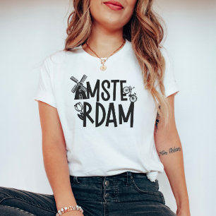 Amsterdam Niederlande Reise T-Shirt