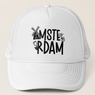Amsterdam Niederlande Reise Truckerkappe