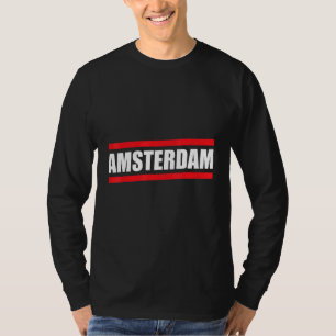 Amsterdam Niederlande Souvenir Niederländisch Tour T-Shirt