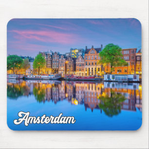Amsterdam, Niederlande, Sundown Mousepad