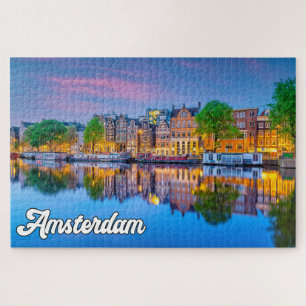 Amsterdam, Niederlande, Sundown Puzzle