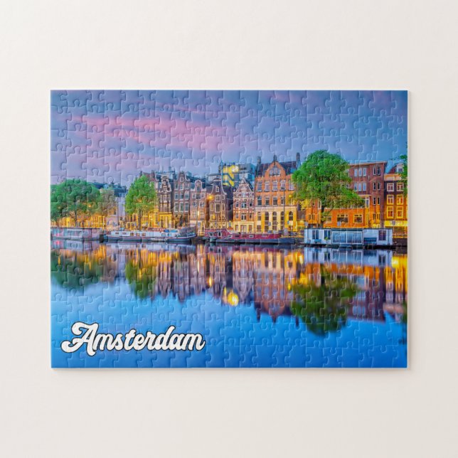 Amsterdam, Niederlande, Sundown Puzzle (Horizontal)