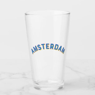 Amsterdam, Niederlande Vintag Arch Glas