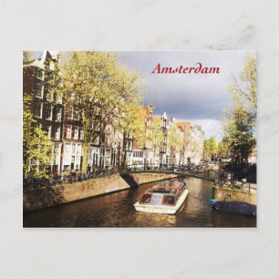 Amsterdam Postcard Postkarte